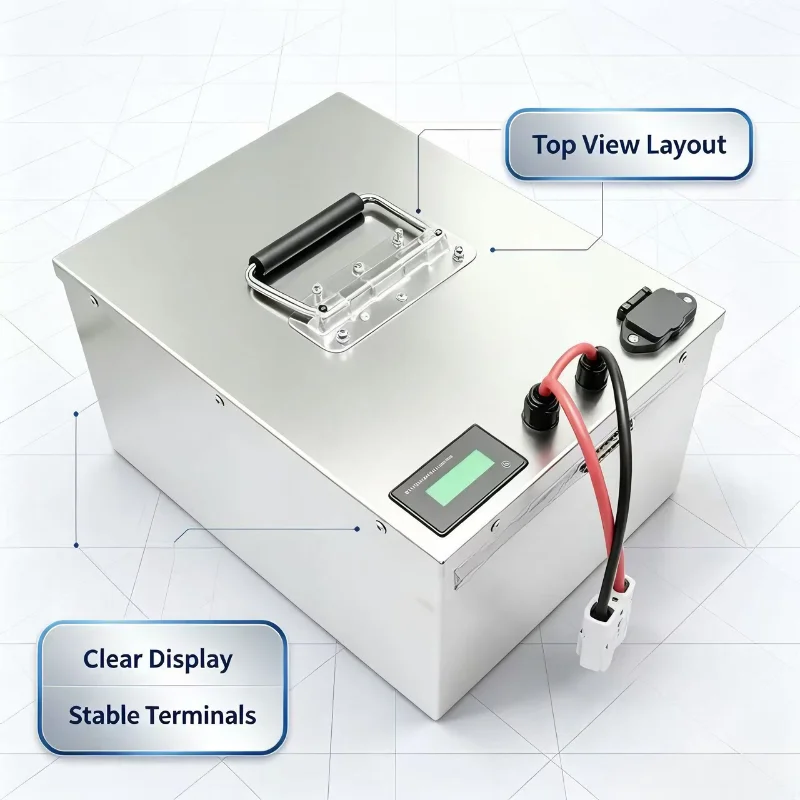 72V LiFePO4 Battery 60Ah, Blue - 72V 60Ah Lifepo4 Battery Pack ulasan dan harga